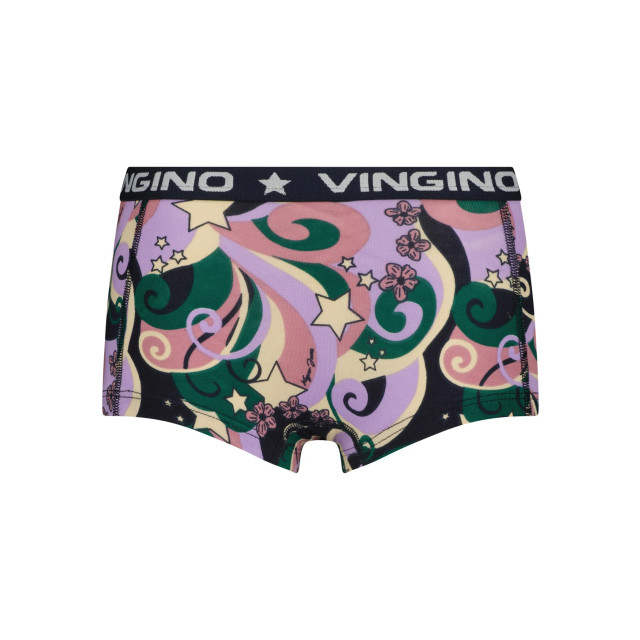 Vingino Meiden ondergoed 2-pack boxers retro dark forest 148032591 large