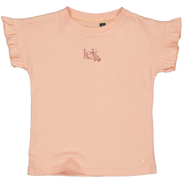 Levv Meisjes t-shirt lelina peach dusty 141579813 large