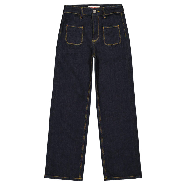 Vingino Meiden jeans wide leg fit cato pocket deep dark 145354892 large