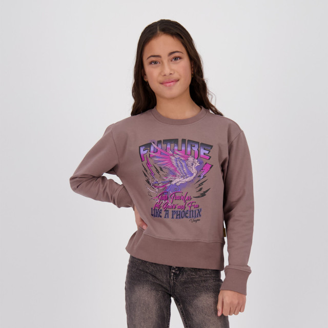 Vingino Meiden sweater naria purple grey 146917833 large