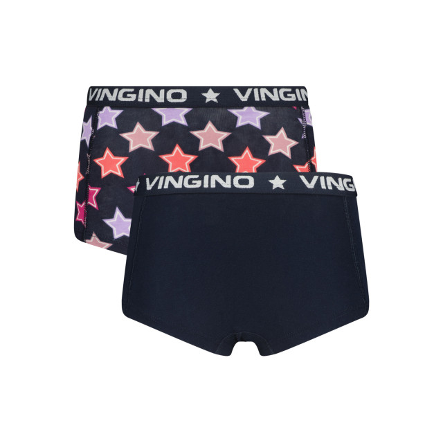 Vingino Meiden ondergoed 2-pack boxers star midnight 148032617 large