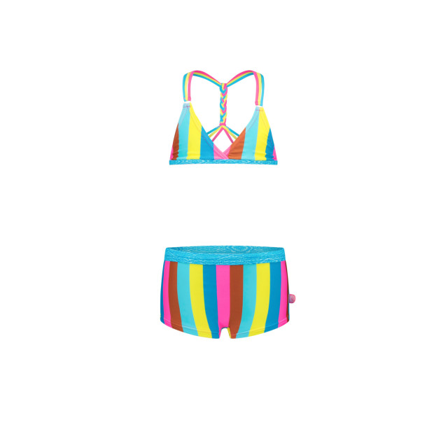 Just Beach Meisjes bikini triangle boho stripe 139201556 large