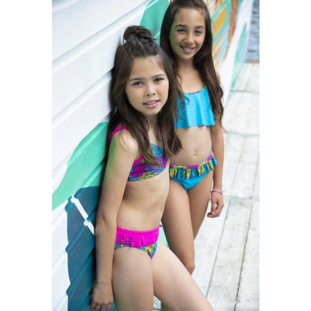 Just Beach Meisjes bikini met fraanjes boho mandala 139201555 large
