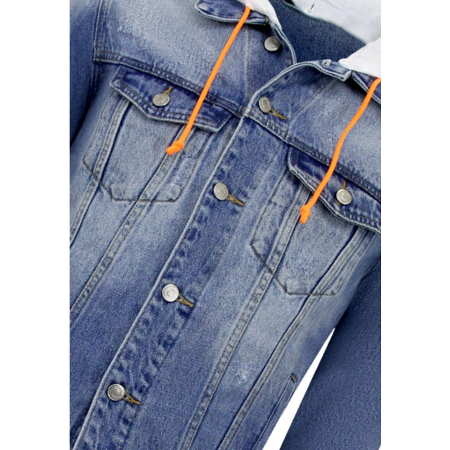 Local Fanatic Spijkerjas met capuchon RJ-966 large Local Fanatic Spijkerjas met capuchon RJ-966 large