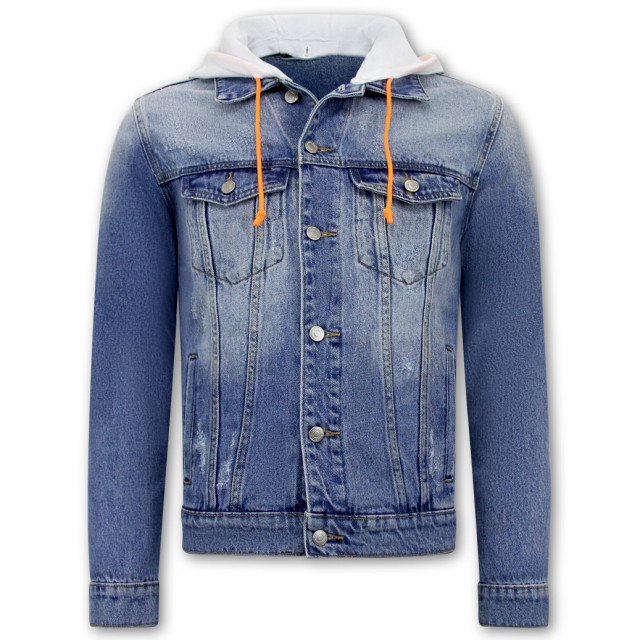 Local Fanatic Spijkerjas met capuchon RJ-966 large Local Fanatic Spijkerjas met capuchon RJ-966 large