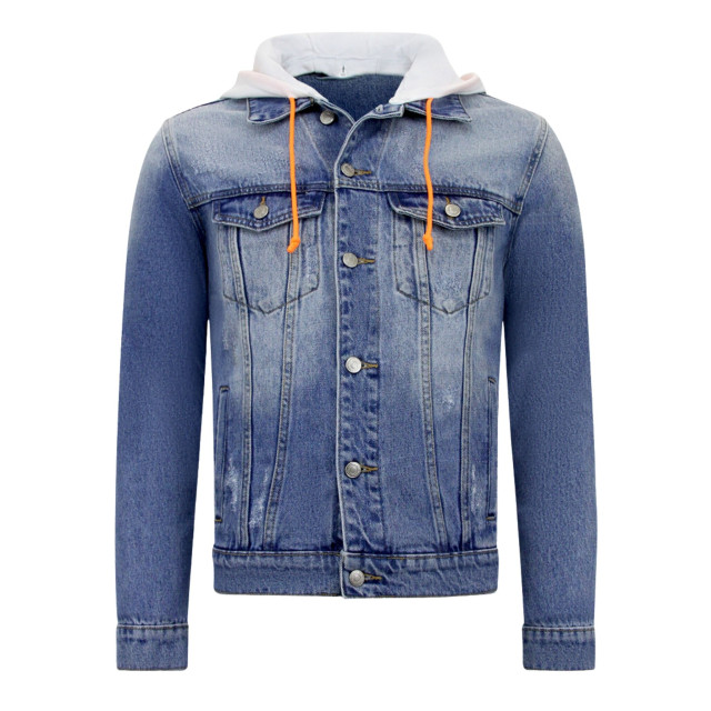 Local Fanatic Spijkerjas met capuchon RJ-966 large Local Fanatic Spijkerjas met capuchon RJ-966 large