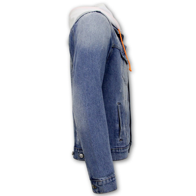 Local Fanatic Spijkerjas met capuchon RJ-966 large Local Fanatic Spijkerjas met capuchon RJ-966 large