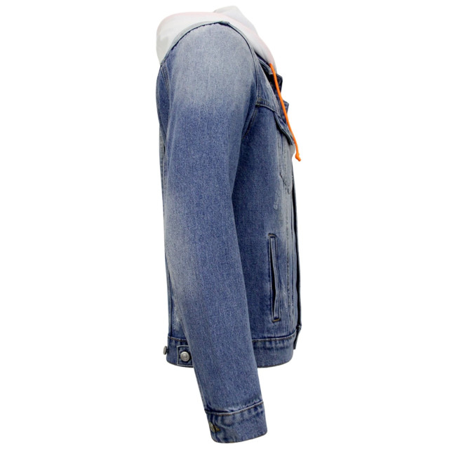 Local Fanatic Spijkerjas met capuchon RJ-966 large Local Fanatic Spijkerjas met capuchon RJ-966 large