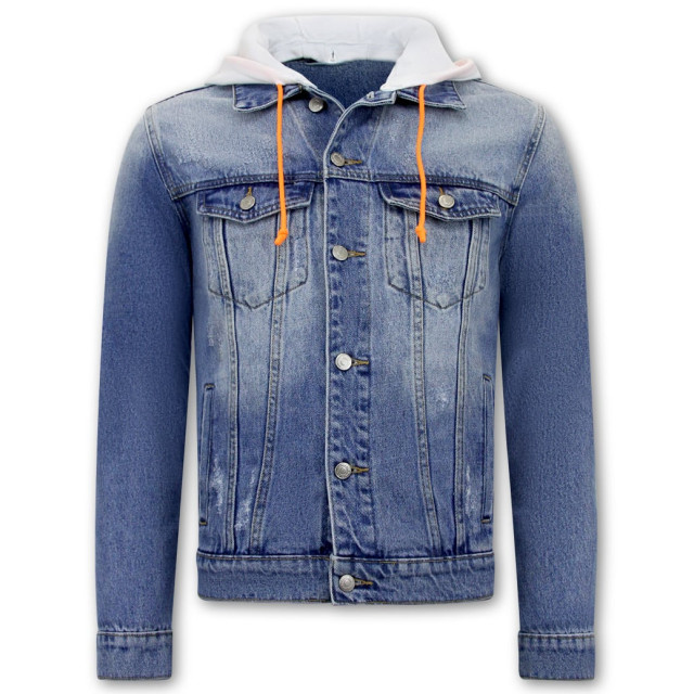 Local Fanatic Spijkerjas met capuchon RJ-966 large Local Fanatic Spijkerjas met capuchon RJ-966 large