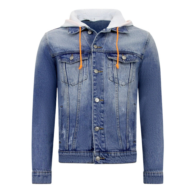 Local Fanatic Spijkerjas met capuchon RJ-966 large Local Fanatic Spijkerjas met capuchon RJ-966 large