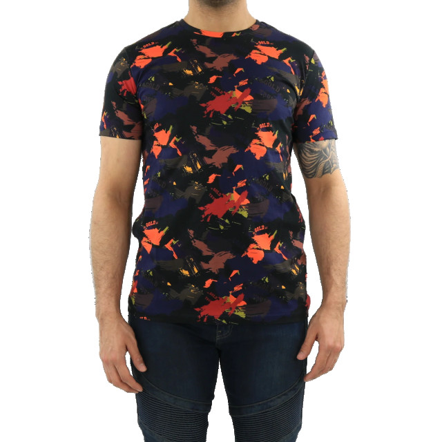 In Gold We Trust Heren photo print t-shirt IGWTT-043-Multicolor large