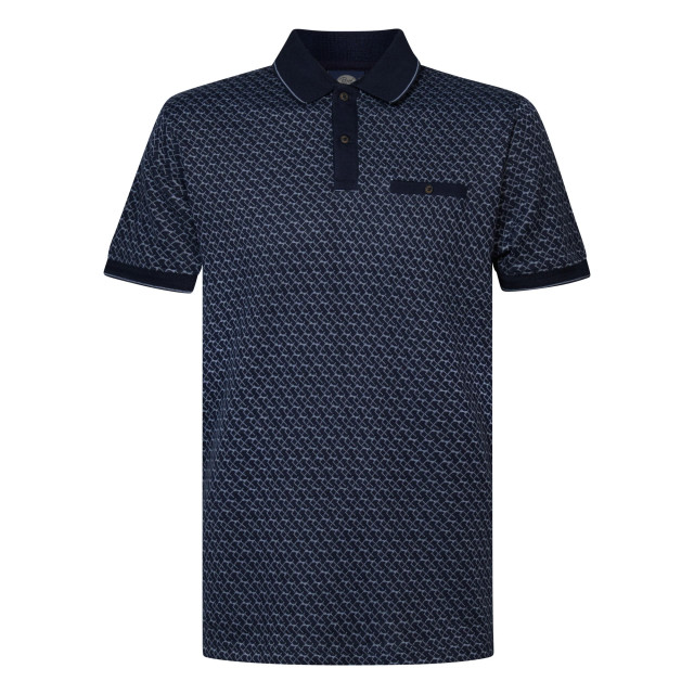 Petrol Industries Heren polo m-1040-pol931 5178 navy blue Polo M 1040 POL931 5178NavyBlue large