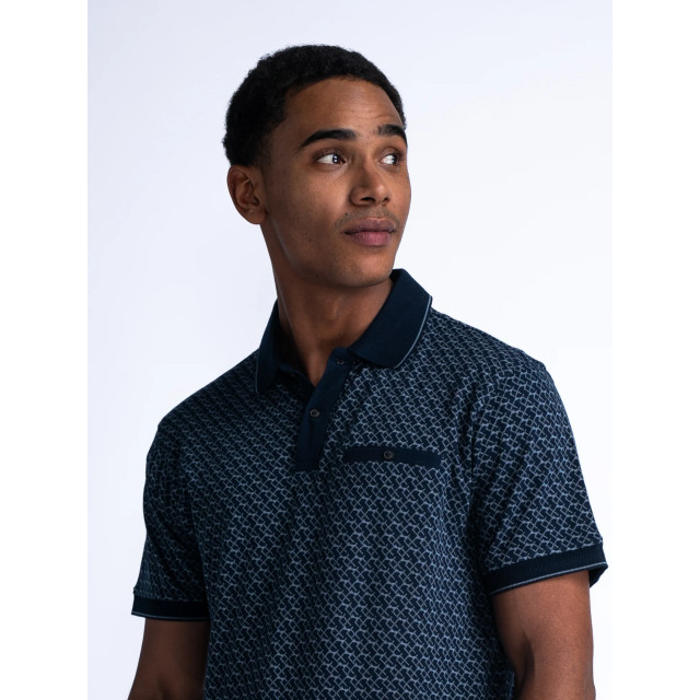 Petrol Industries Heren polo m-1040-pol931 5178 navy blue Polo M 1040 POL931 5178NavyBlue large
