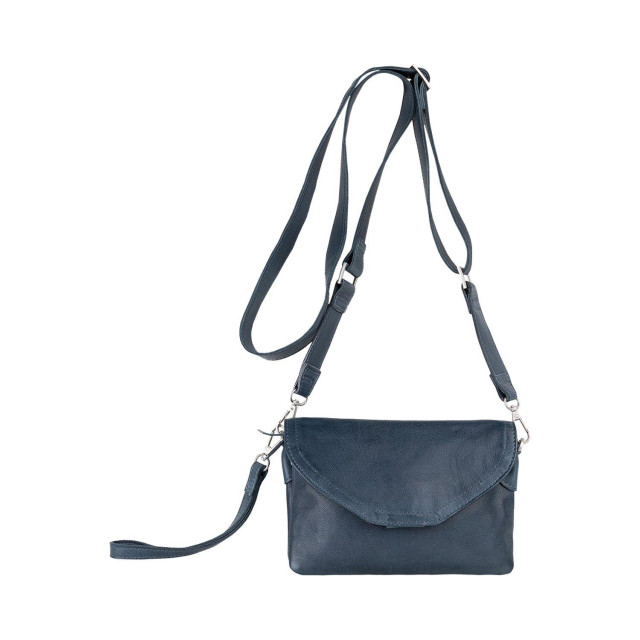 Legend Legend Dames Tas-Handtas-100% Leer-ONE SIZE-Debra-Blauw Debra blue large