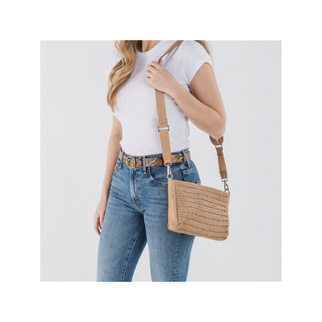 Legend Legend Dames Tas-Schoudertas-100% Leer-ONE SIZE-Louana-Beige Louana beige large
