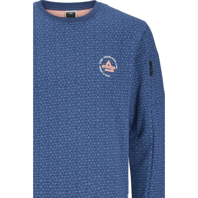 Jack & Jones Jcoaop chestprint sweat crew neck 12257933 large Jack & Jones Jcoaop chestprint sweat crew neck 12257933 large