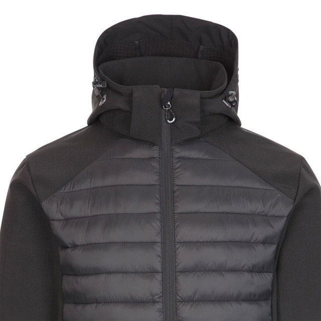 Trespass Heren lenek soft shell jas UTTP5648_black large Trespass Heren lenek soft shell jas UTTP5648_black large