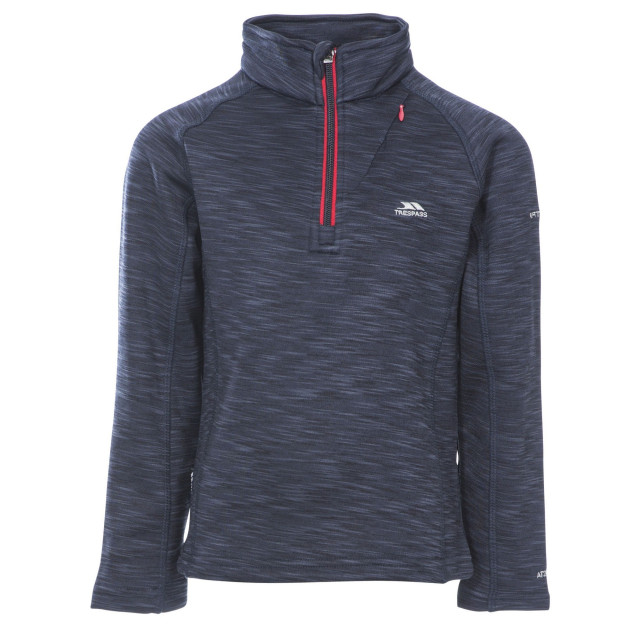Trespass Childrens boys edvin fleece top UTTP4334_navymarl large