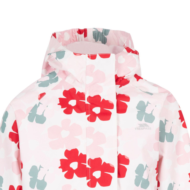 Trespass Childrens girls hopeful waterproof regenjasje UTTP3992_red large