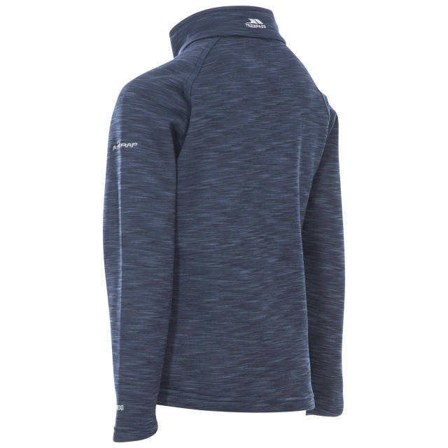 Trespass Childrens boys edvin fleece top UTTP4334_navymarl large