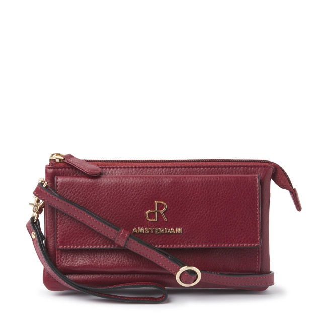 dR Amsterdam Schoudertas / clutch 1103538_Cabernet|one size large