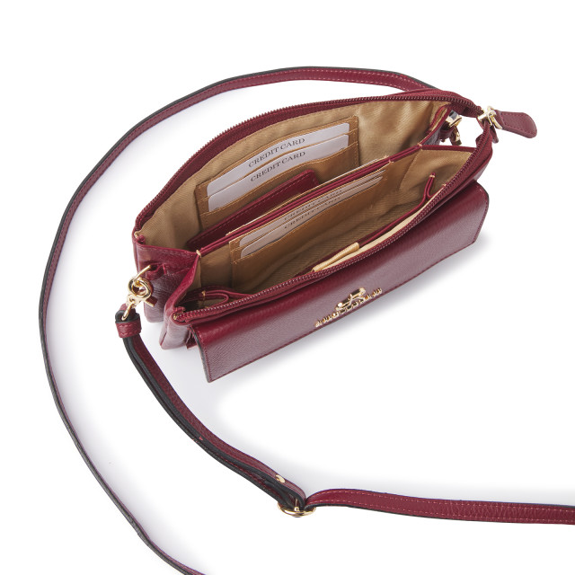 dR Amsterdam Schoudertas / clutch 1103538_Cabernet|one size large