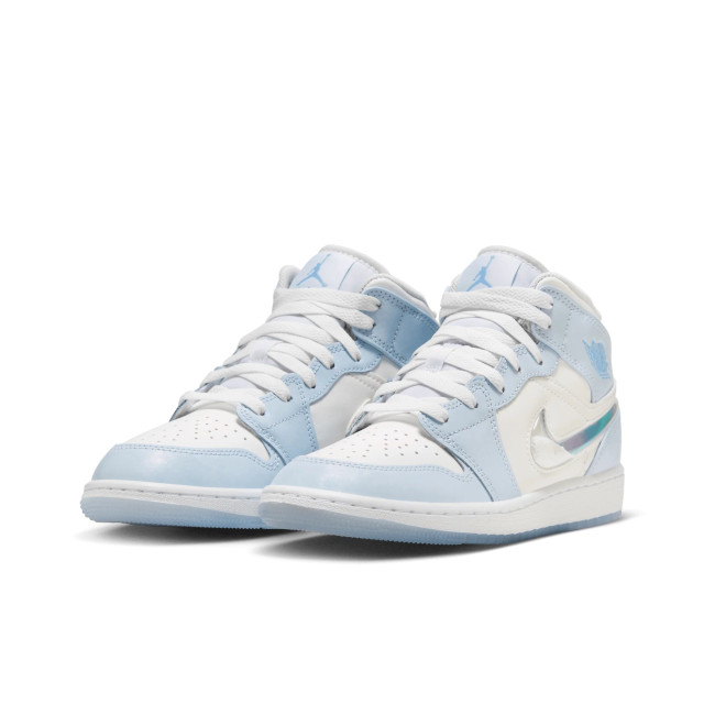 Nike Air jordan 1 mid se glitter swoosh (gs) FQ9117-400 large