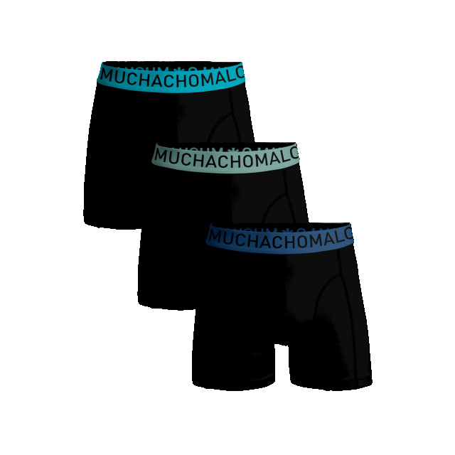 Muchachomalo Men 3-pack boxer shorts microfiber solid U-MICROFIB1010-61nl_nl large