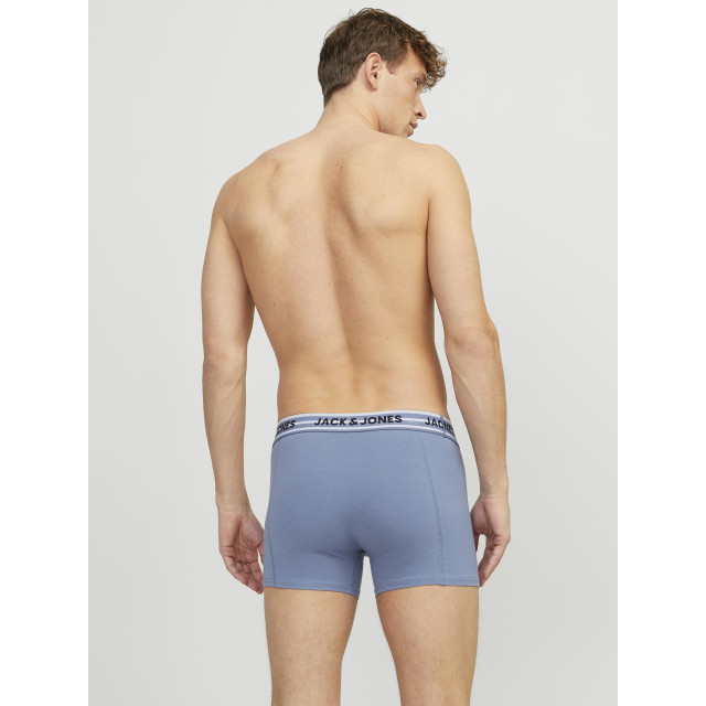 Jack & Jones Heren boxershorts trunks jacpeter blauw/grijs/donkerblauw 3-pack 12251419 large