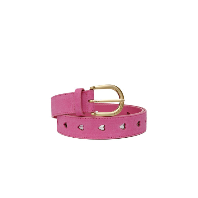 Fabienne Chapot Acc-420-blt-ss24 cut it out heart belt pink candy ACC-420-BLT-SS24 7020 large