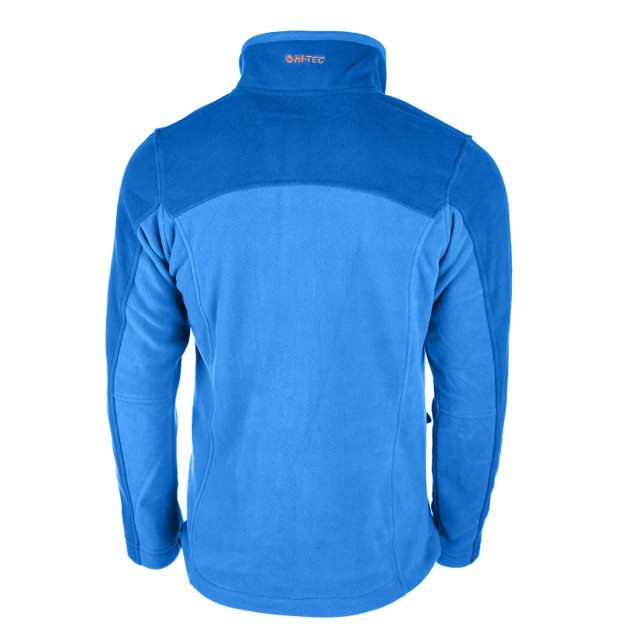 Hi-Tec Heren monar full zip fleecejack UTIG166_vallartabluedarkbluesundriedtomato large