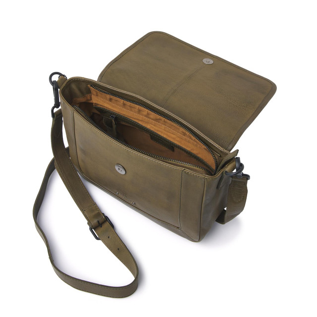 dR Amsterdam Schoudertas 933668_Olive|one size large