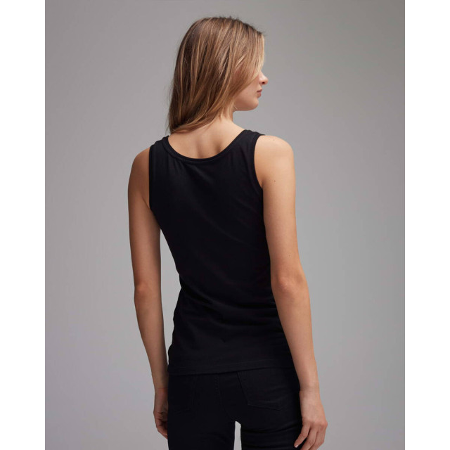 Opus T-shirt 94% katoen, 6% elast Opus Top zonder mouw 236350601 large