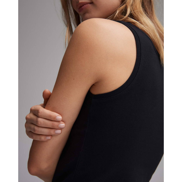 Opus T-shirt 94% katoen, 6% elast Opus Top zonder mouw 236350601 large