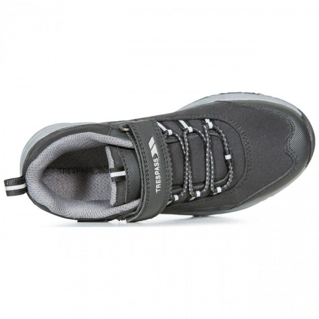 Trespass Kinderen/kinderen harrelson low cut wandelende trainers UTTP4337_black large