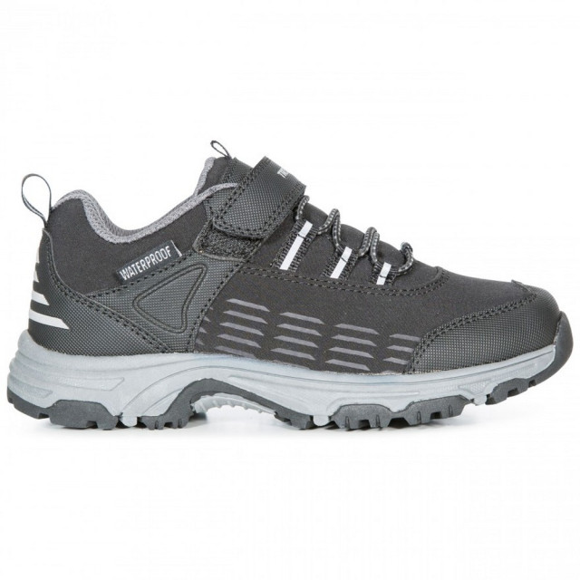 Trespass Kinderen/kinderen harrelson low cut wandelende trainers UTTP4337_black large