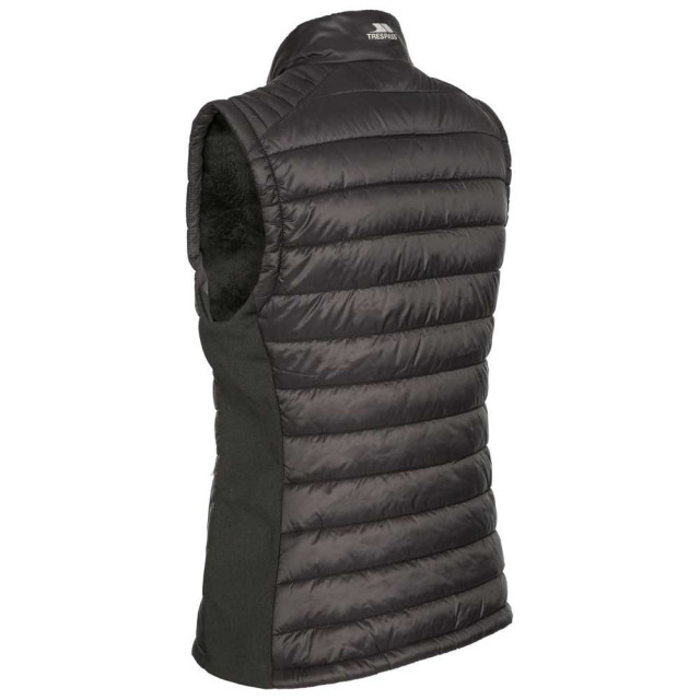 Trespass Dames elanora gewatteerde bodywarmer UTTP4545_black large
