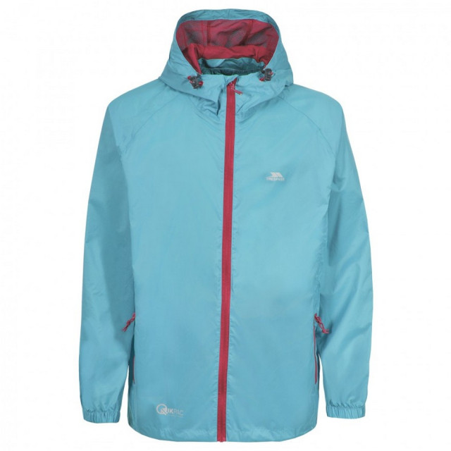 Trespass Kinderen/kinderen qikpac x unisex packaway jacket UTTP4776_aquamarine large