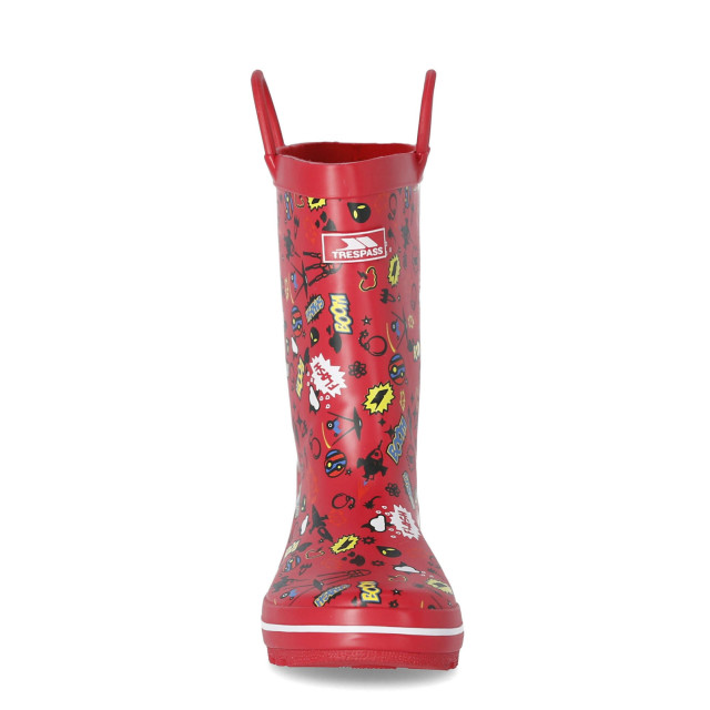 Trespass Kinderen/kinderen apolloton wellington boots UTTP5111_red large
