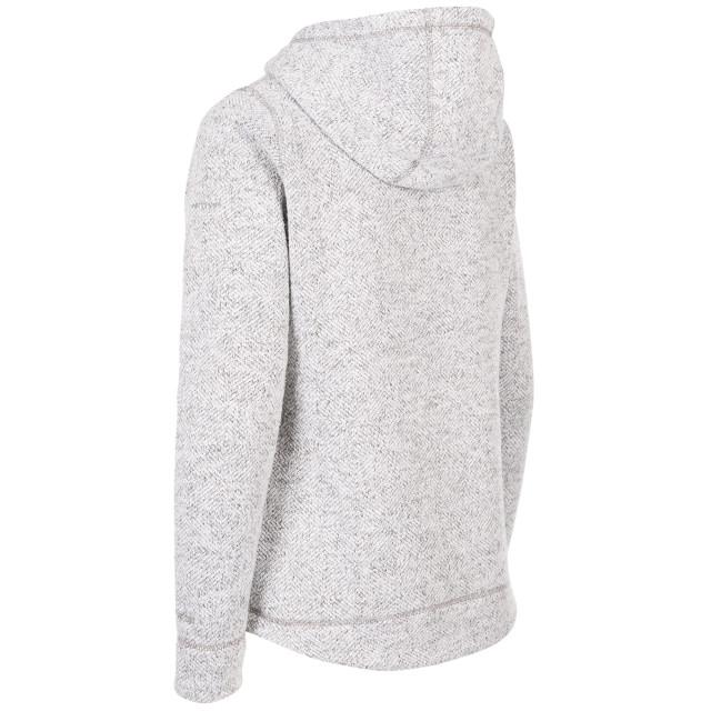Trespass Dames reserve fleece vest met capuchon UTTP4919_stormgrey large