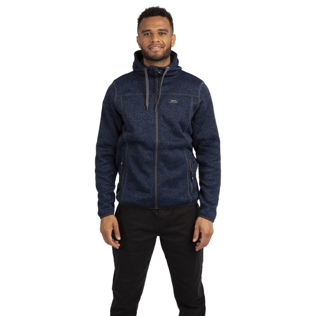Trespass Heren odeno b marl fleece jas UTTP5689_navy large Trespass Heren odeno b marl fleece jas UTTP5689_navy large