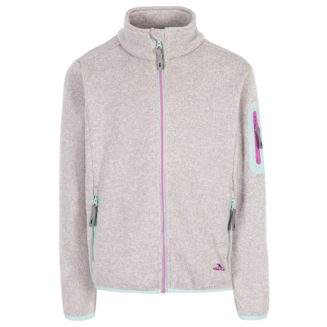 Trespass Kinder/kinder whisk at300 fleecejack UTTP5960_palegrey large