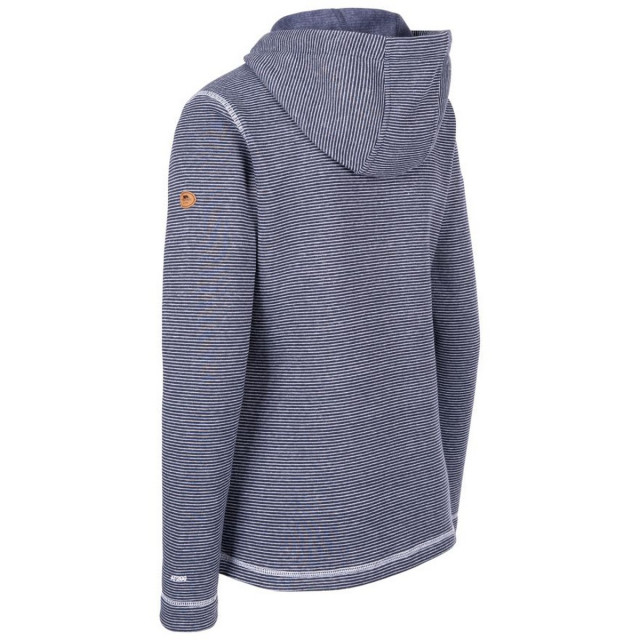 Trespass Dames rootless stripe marl at200 fleecejack UTTP5789_navy large
