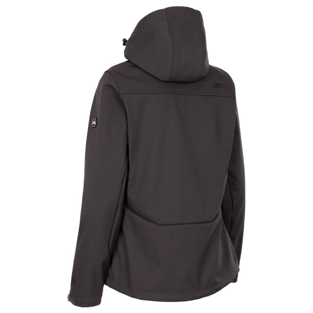 Trespass Dames neman tp75 zachte shell jas UTTP6104_darkgrey large