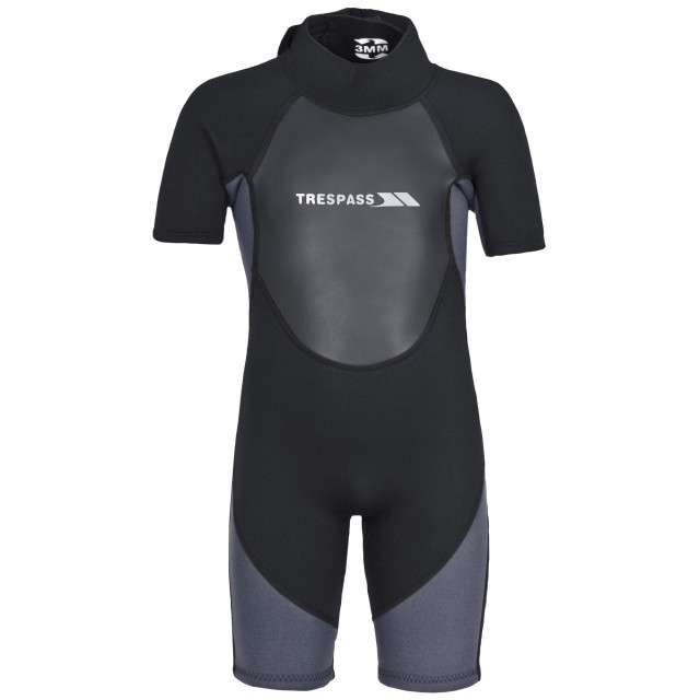 Trespass Childrens boys scuba 3mm kort wetsuit UTTP343_black large