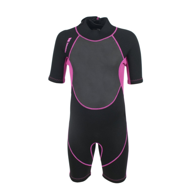 Trespass Childrens girls scubadive 3mm kort wetsuit UTTP197_black large