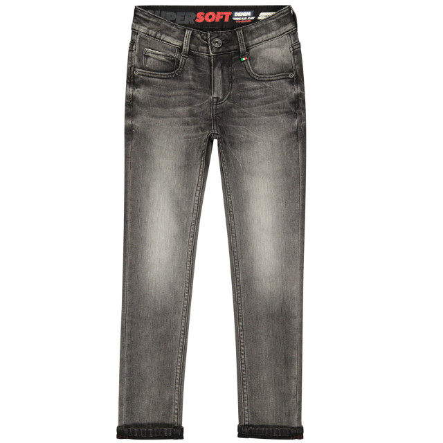 Vingino Jongens jeans super soft skinny fit amos dark grey vintage 146917717 large