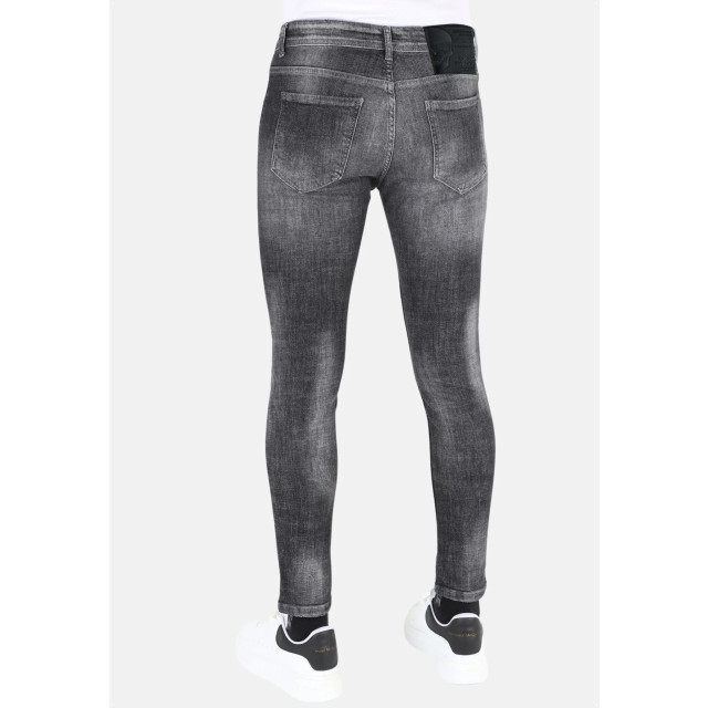 Mario Morato Slim fit street fashion cotton jeans met scheuren mm110 1979 / 110 large