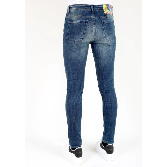 Mario Morato Slim fit jeans met scheuren mm118 1979 / 118 large