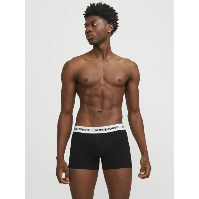 Jack & Jones Heren boxershorts trunks jacsolid effen 5-pack 12254366 large